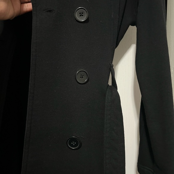 COPY - Black Maternity trench coat - Picture 8 of 10